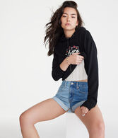 Aero Roses Box Logo Pullover Hoodie