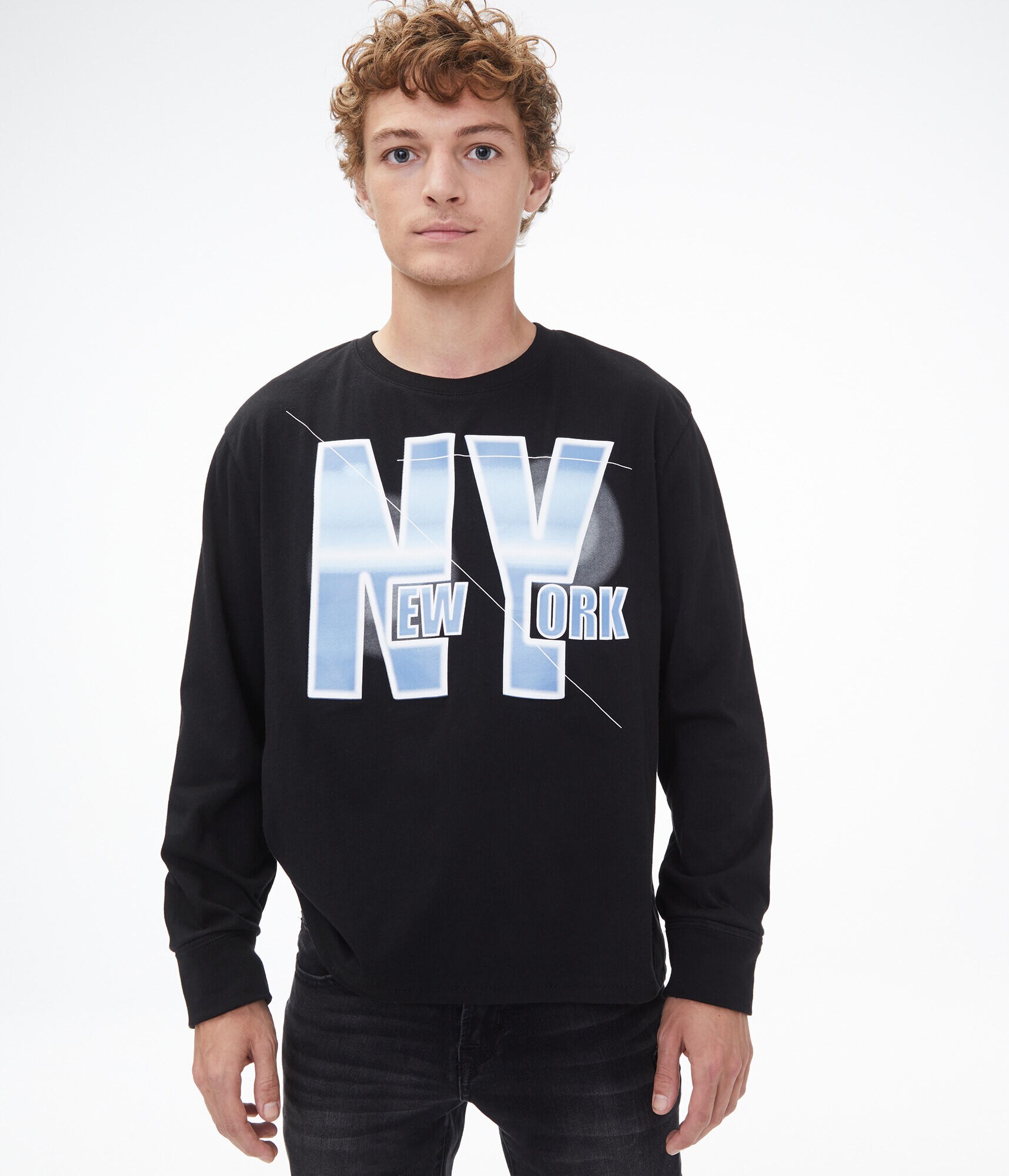 Long Sleeve New York Graphic Tee