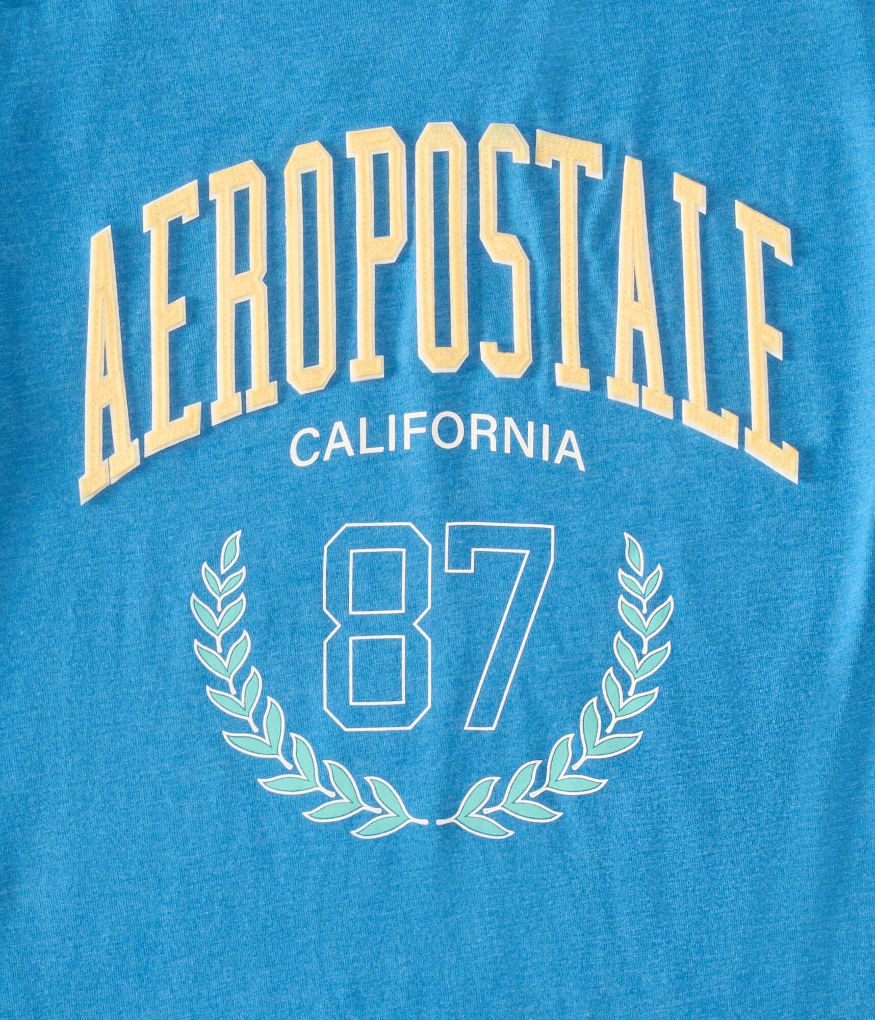 Aeropostale Arch 87 Appliqu&eacute; Graphic Tee