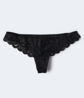 Floral Lace Thong