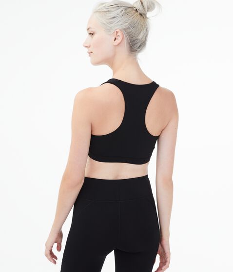Zip-Front Sports Bra Zip-Front Sports Bra