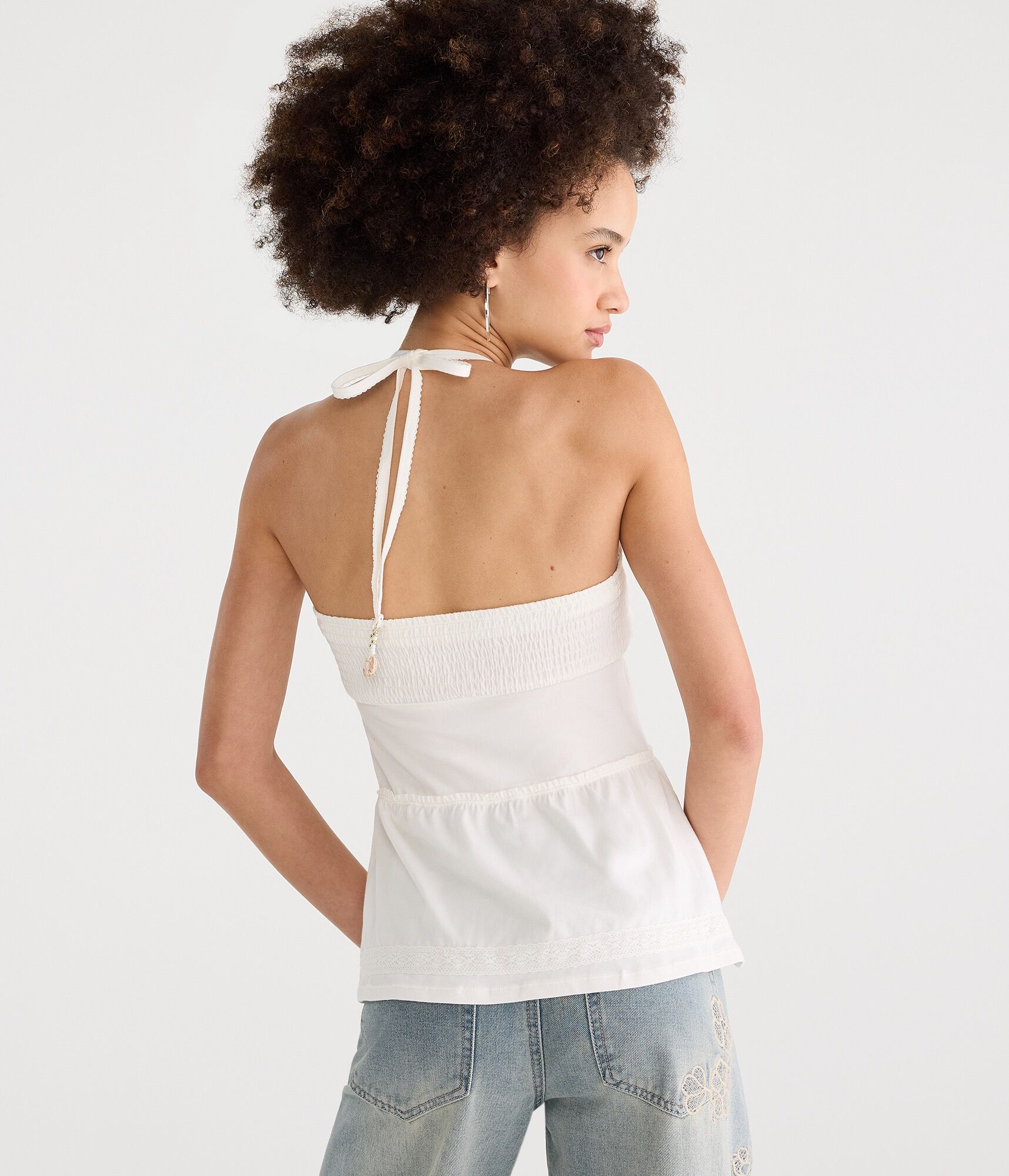 Seriously Soft Babydoll Halter Top