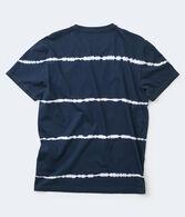 Tie-Dye Stripe Crew Tee