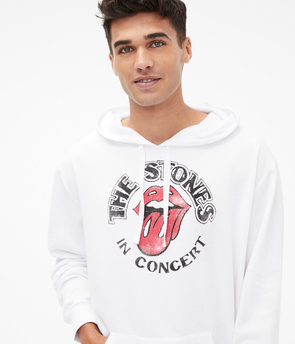 Rolling Stones In Concert Pullover Hoodie