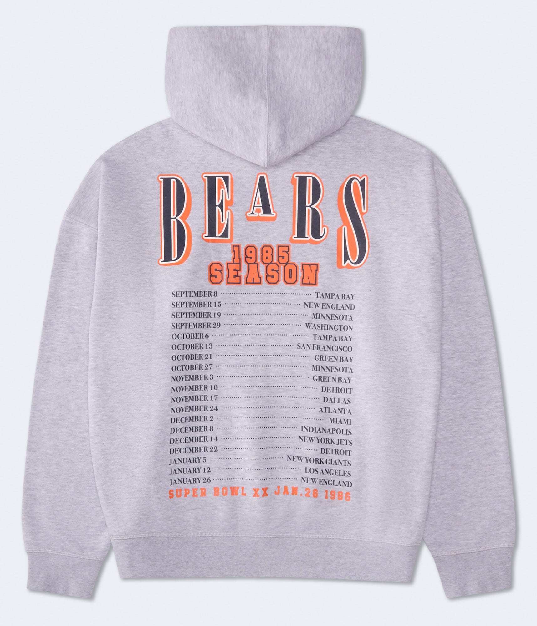 Chicago Bears 1985 Season Pullover Hoodie