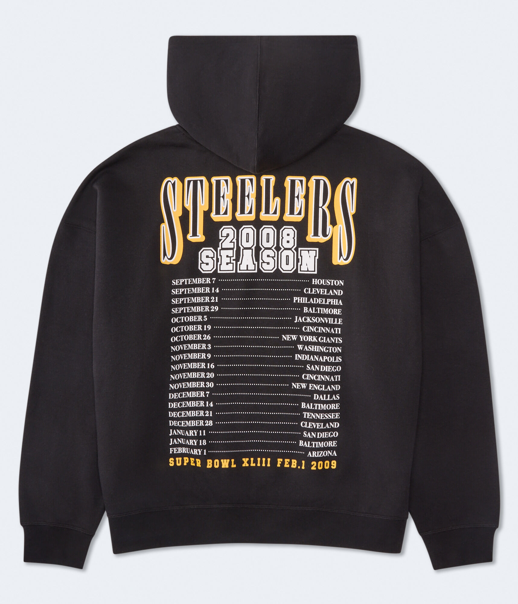 Pittsburgh Steelers 2008 Season Pullover Hoodie