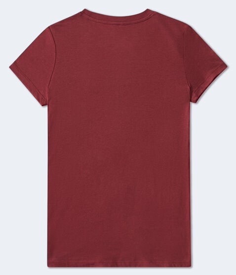 Aeropostale Butterfly Appliqué Graphic Tee