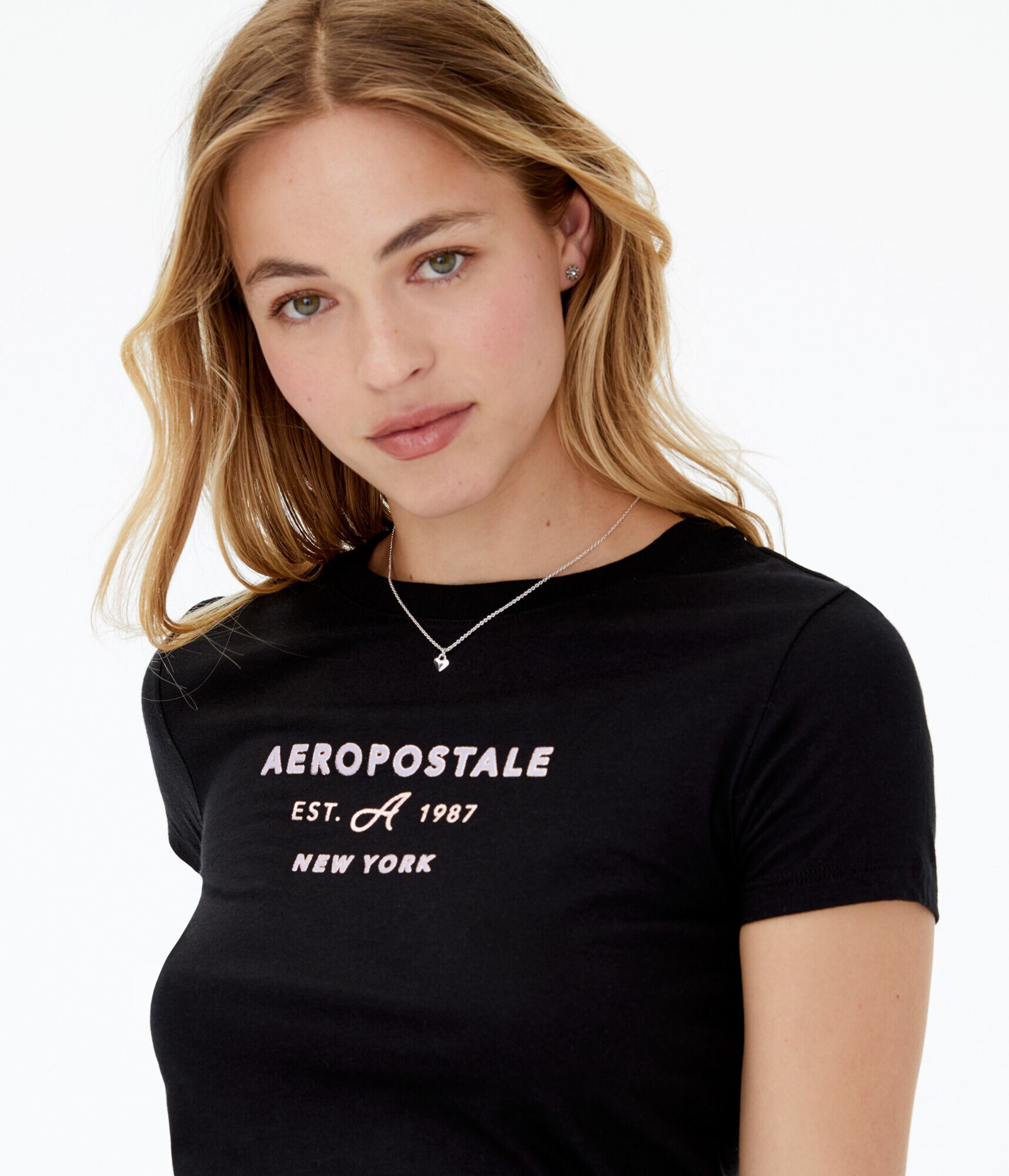 Aeropostale New York Foil Graphic Tee
