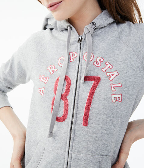Aeropostale 87 Full-Zip Hoodie Aeropostale 87 Full-Zip Hoodie