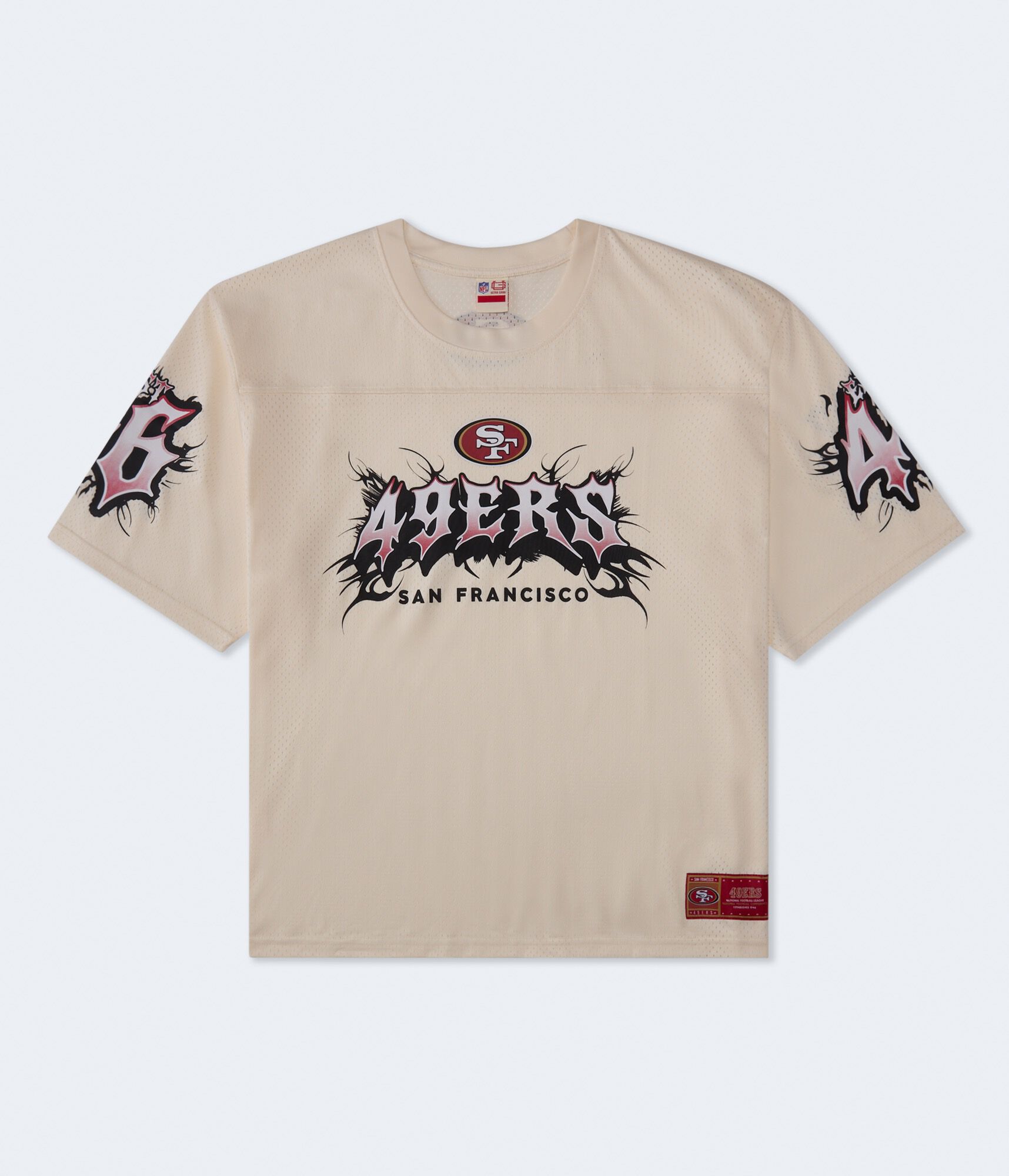 San Francisco 49ers Tattoo Mesh Top