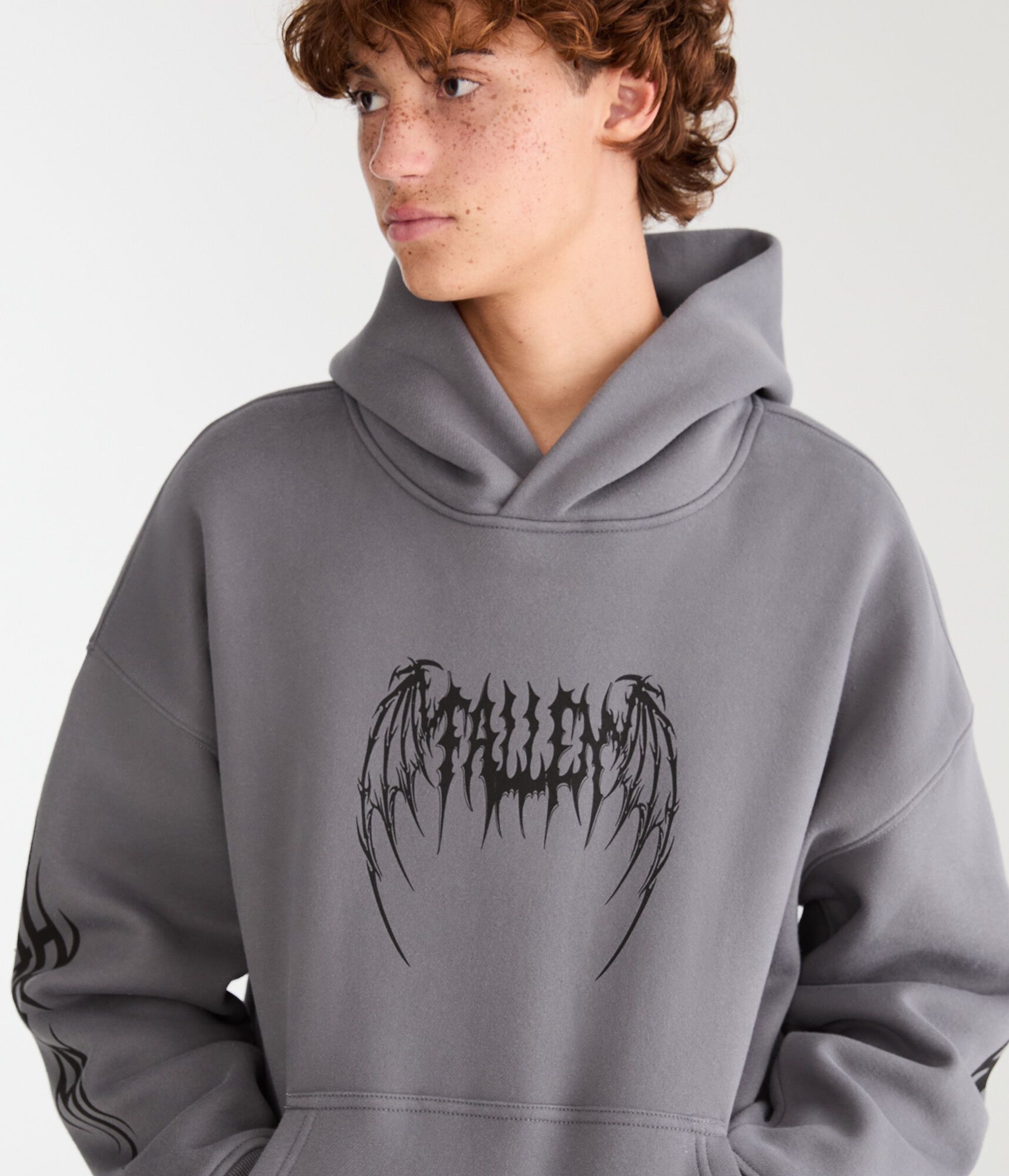Cloud Soft Fallen Angel Pullover Hoodie