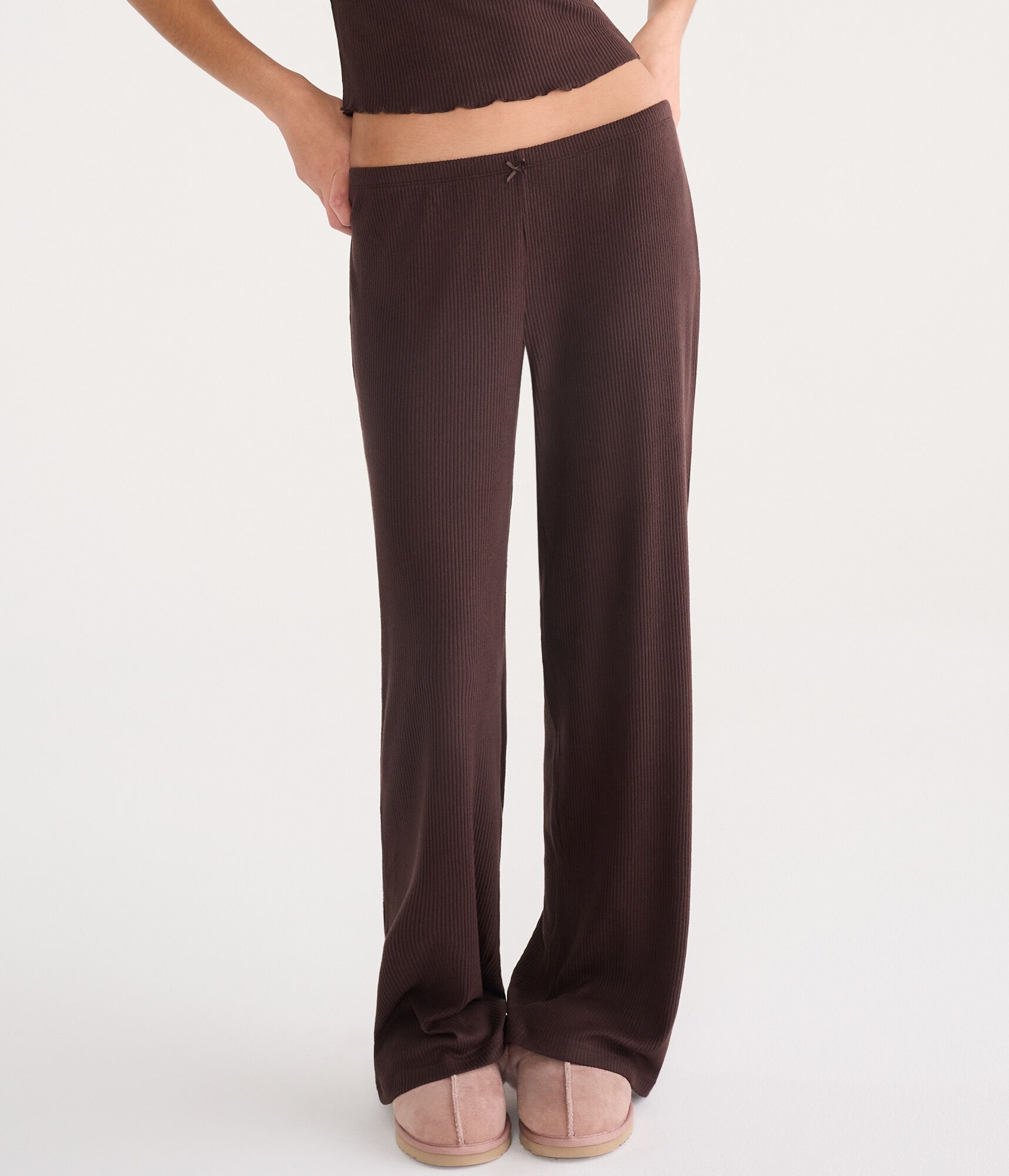 Soft Rib Sleep Pants
