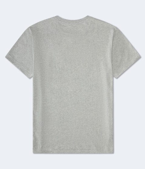 Aeropostale Box Logo Appliqué Graphic Tee Aeropostale Box Logo Appliqué Graphic Tee