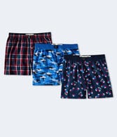 Fashion Woven Boxer 3-Pack