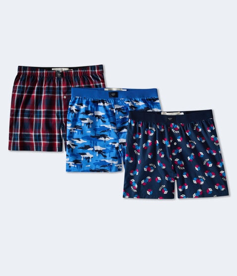 Fashion Woven Boxer 3-Pack Fashion Woven Boxer 3-Pack