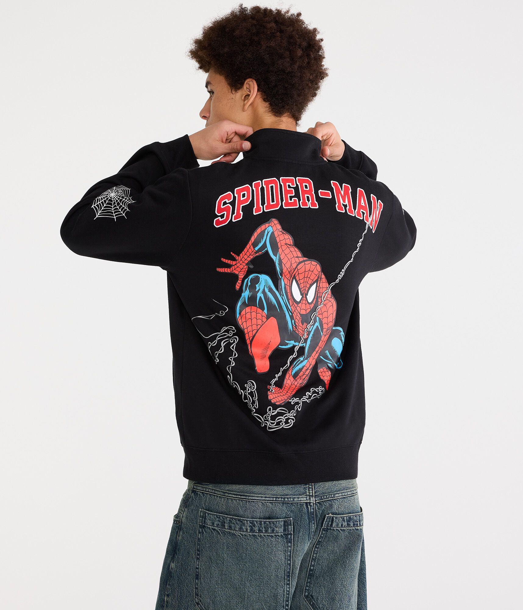 Marvel | A&eacute;ropostale Spider-Man Fleece Track Jacket