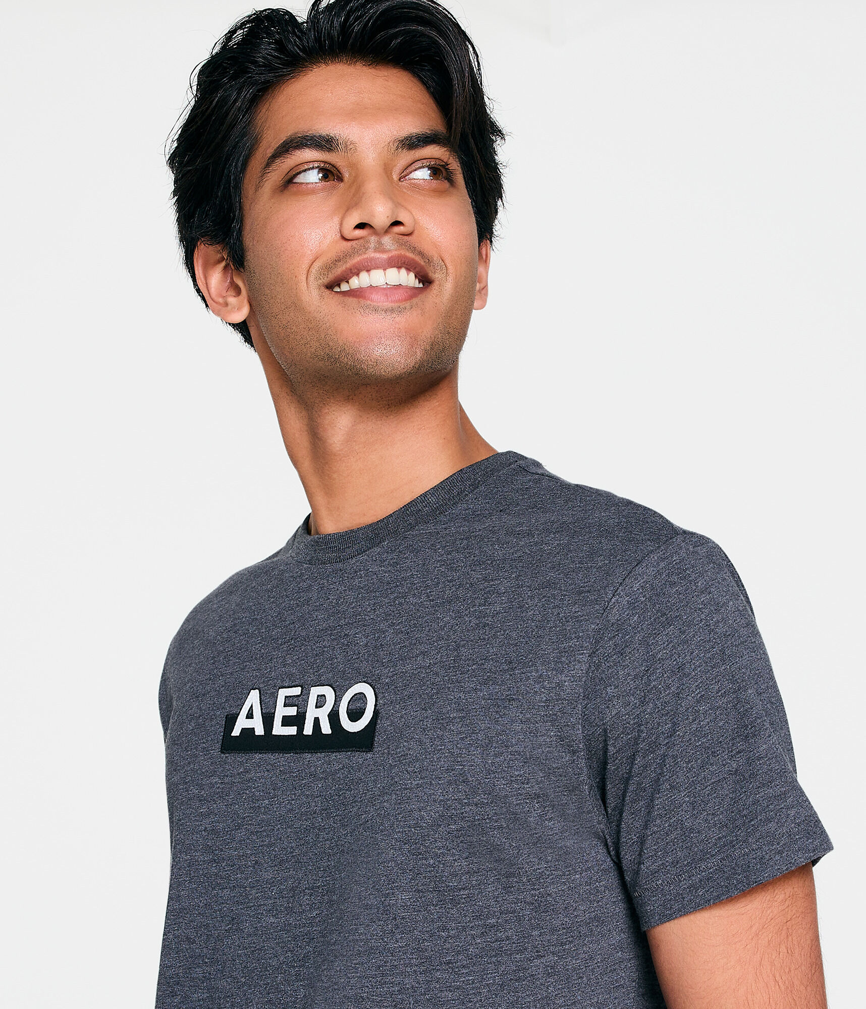 Aero Box Logo Appliqu&eacute; Graphic Tee