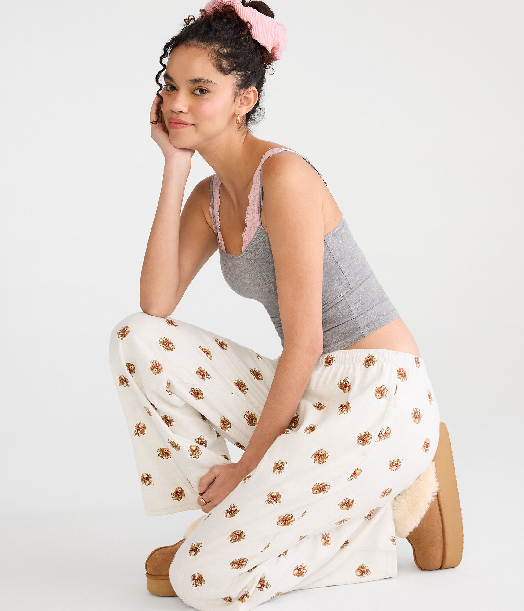Bunny Flannel Sleep Pants