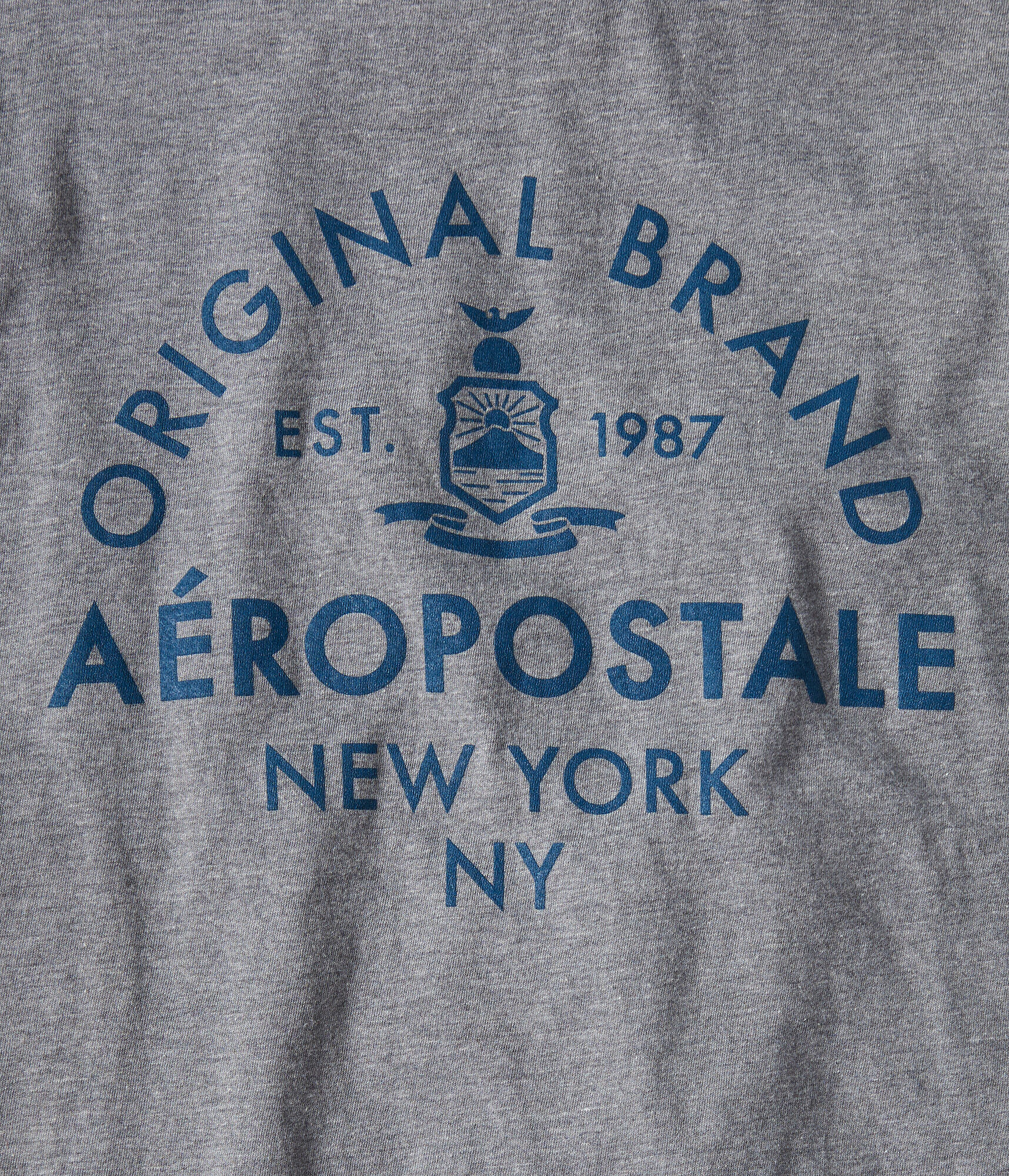 Arched Original Brand Logo Graphic Tee