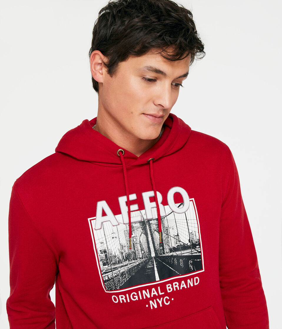 Aero Bridge Image Pullover Hoodie