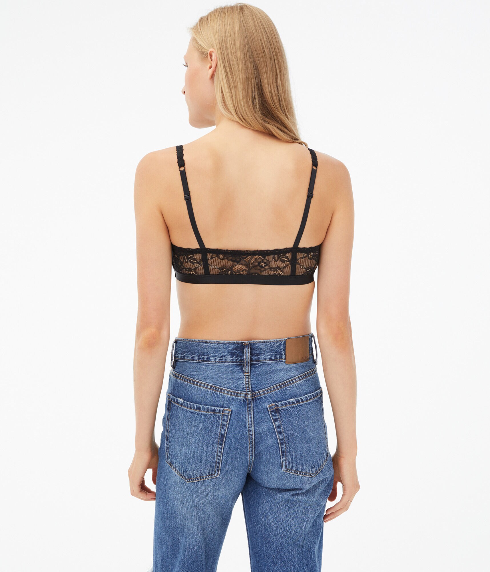 Delicate Lace Triangle Bralette