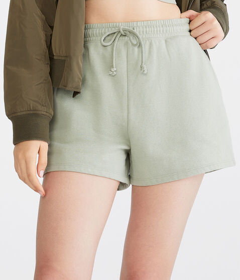 Fleece Slouchy Shorts