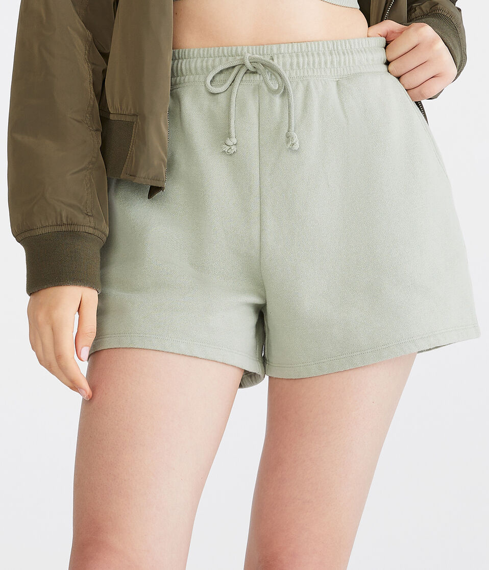 Fleece Slouchy Shorts