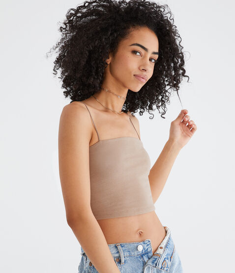 Seriously Soft Cropped Bungee Cami