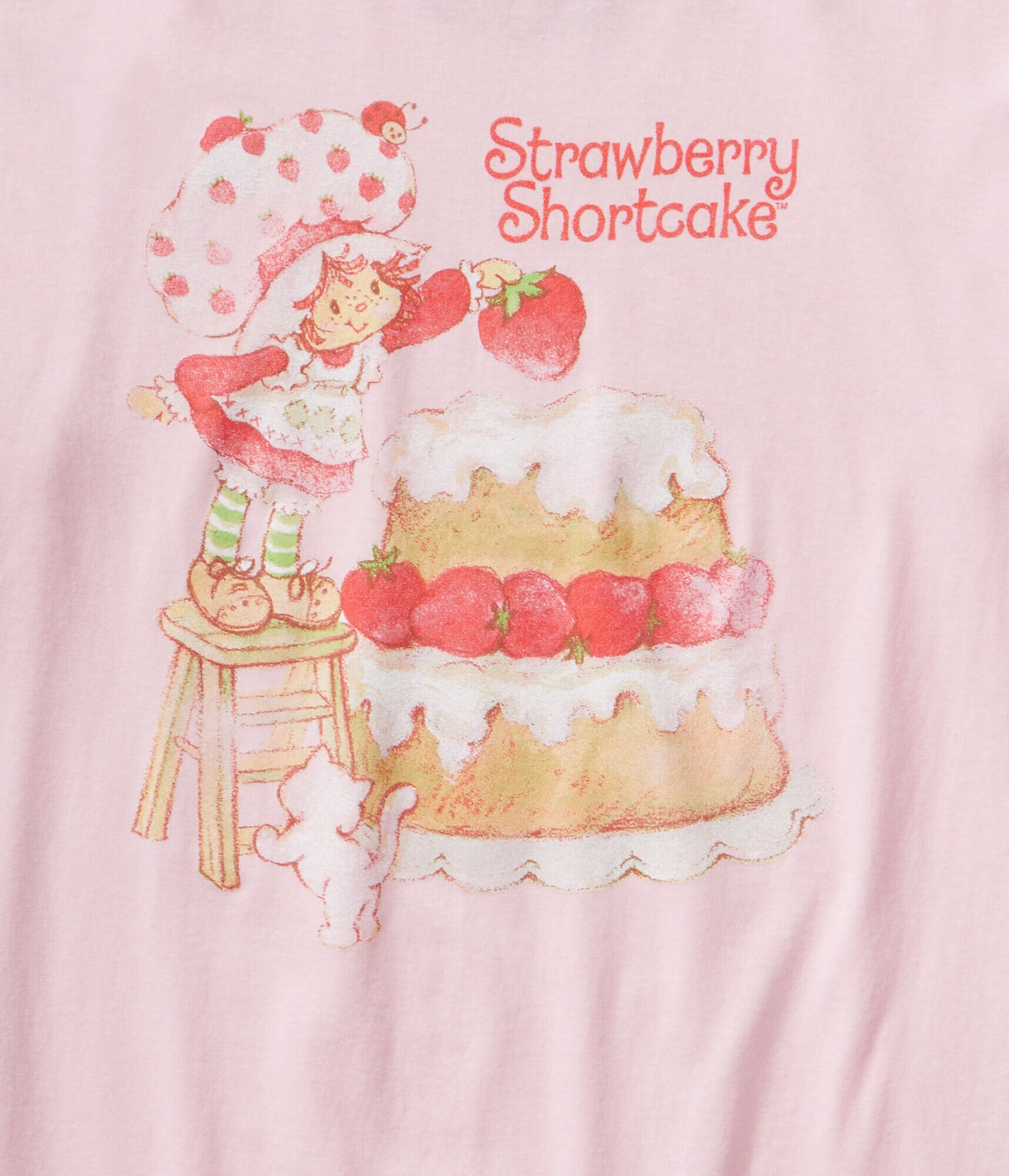 Strawberry Shortcake Oversized Graphic Tee