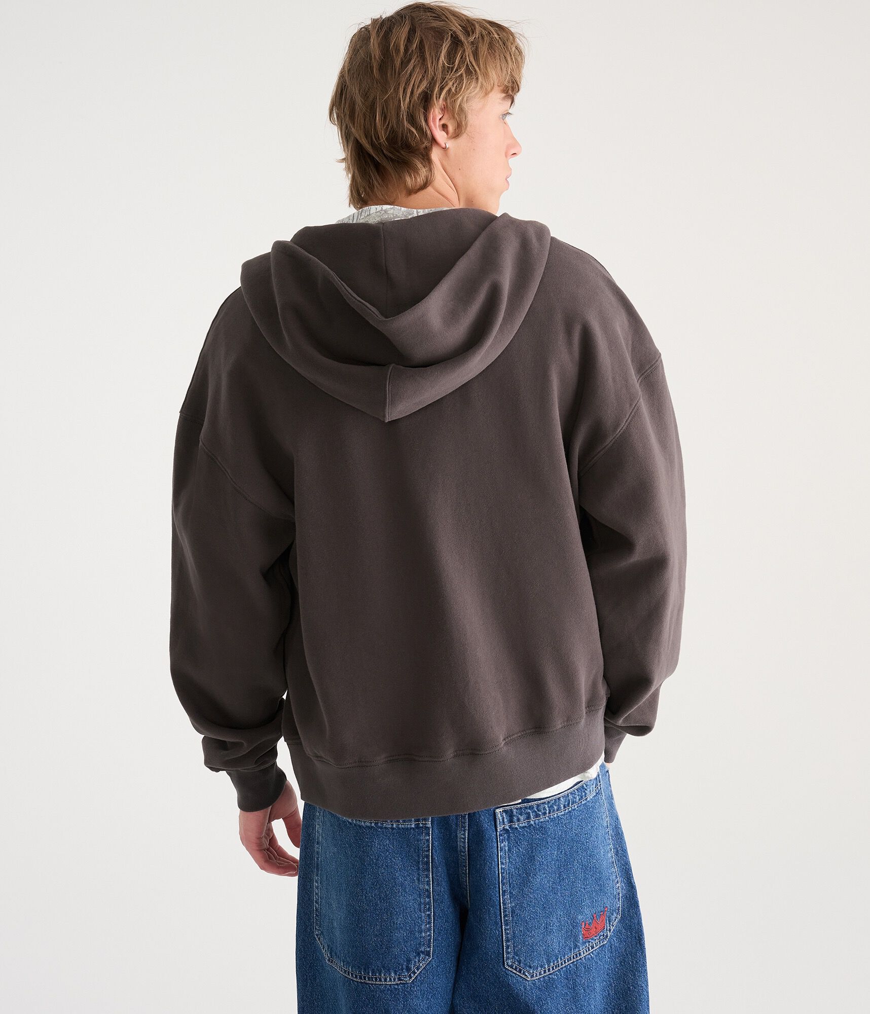 Cloud Soft Boxy Full-Zip Hoodie