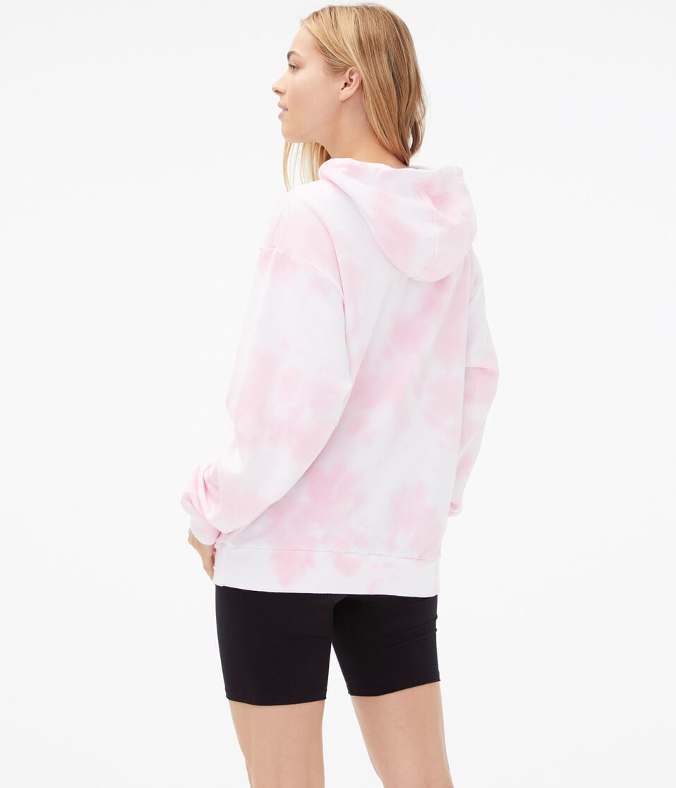 SpongeBob Tie-Dye Boyfriend Pullover Hoodie