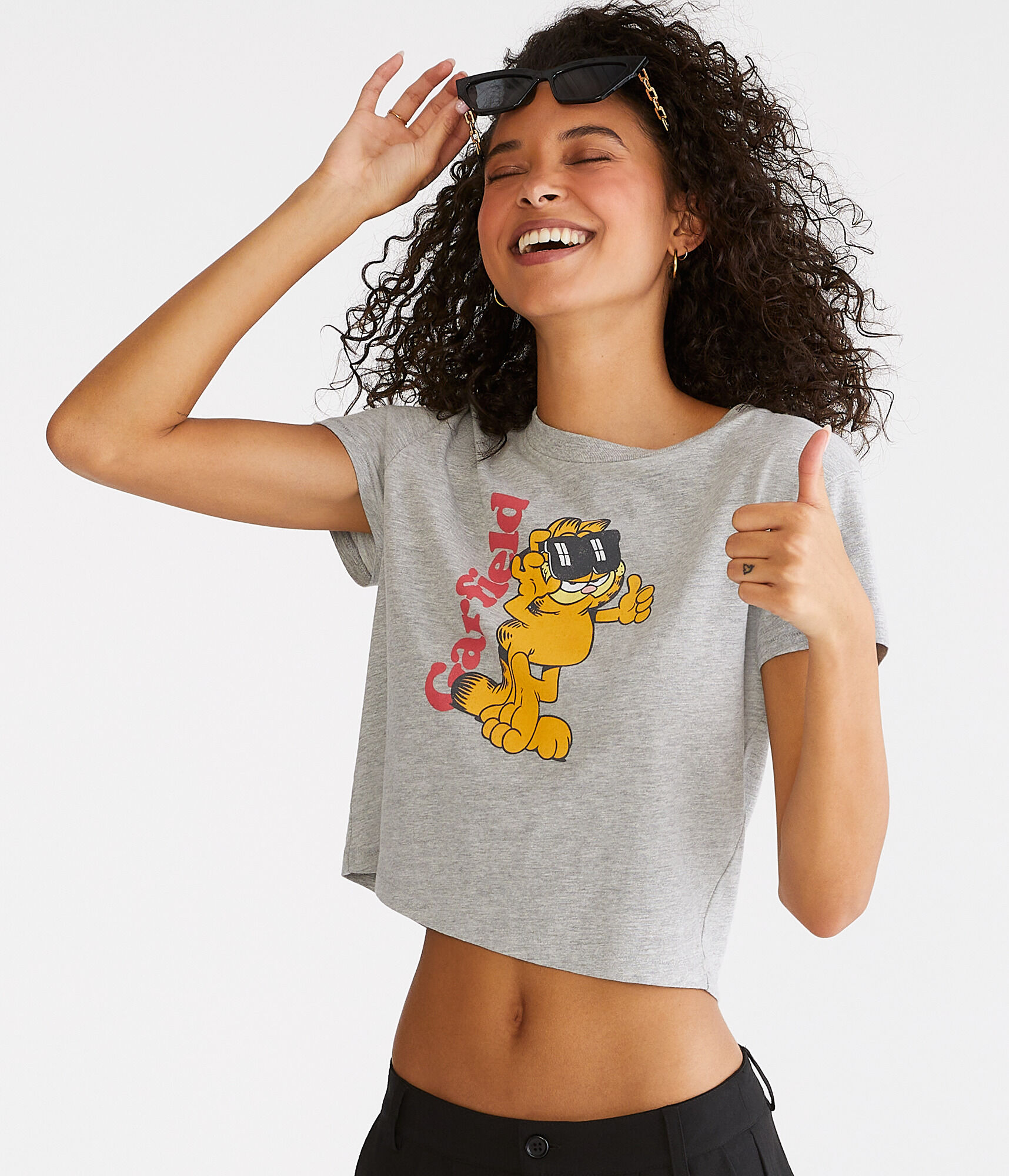 Garfield Vintage Fit Graphic Tee