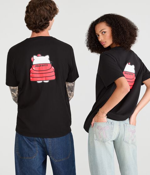 Hello Kitty | Aero Puffer Jacket Relaxed Graphic Tee Hello Kitty | Aero Puffer Jacket Relaxed Graphic Tee