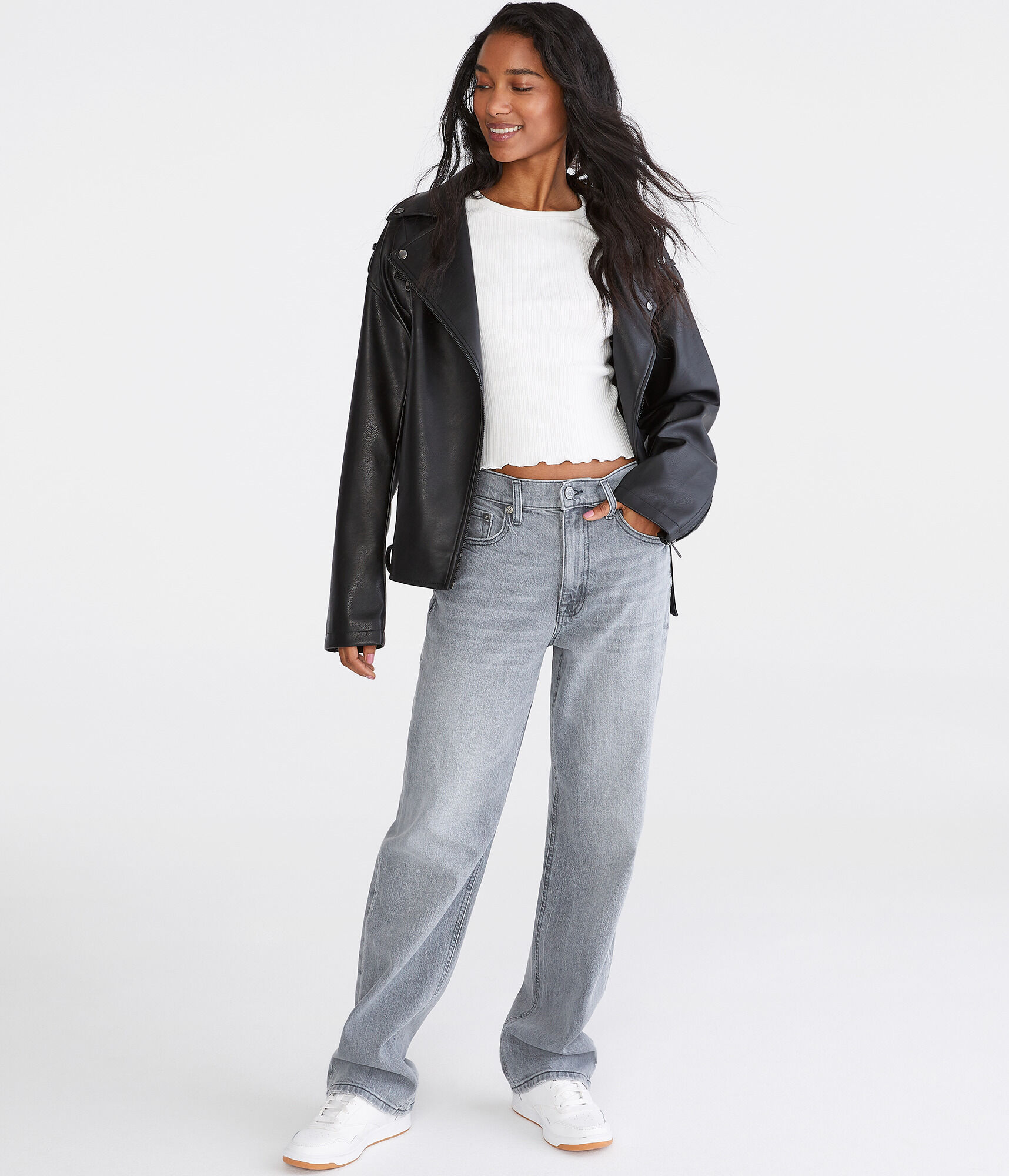 High-Rise Baggy Jean