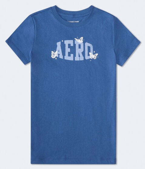 Aero Butterflies Foil Graphic Tee Aero Butterflies Foil Graphic Tee