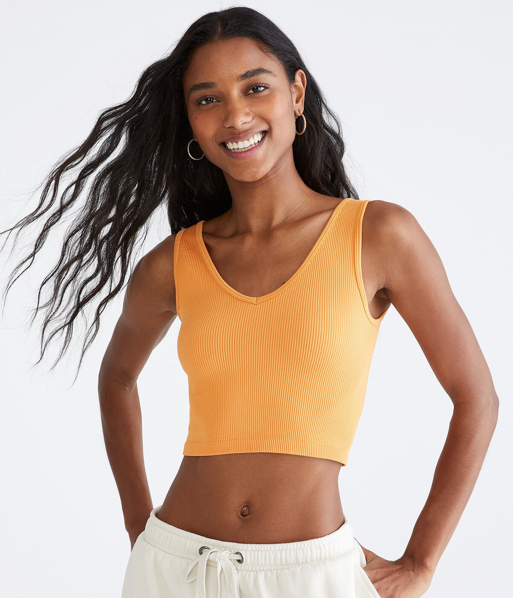 Wear 3 Ways Seamless Convertible Cropped Tank