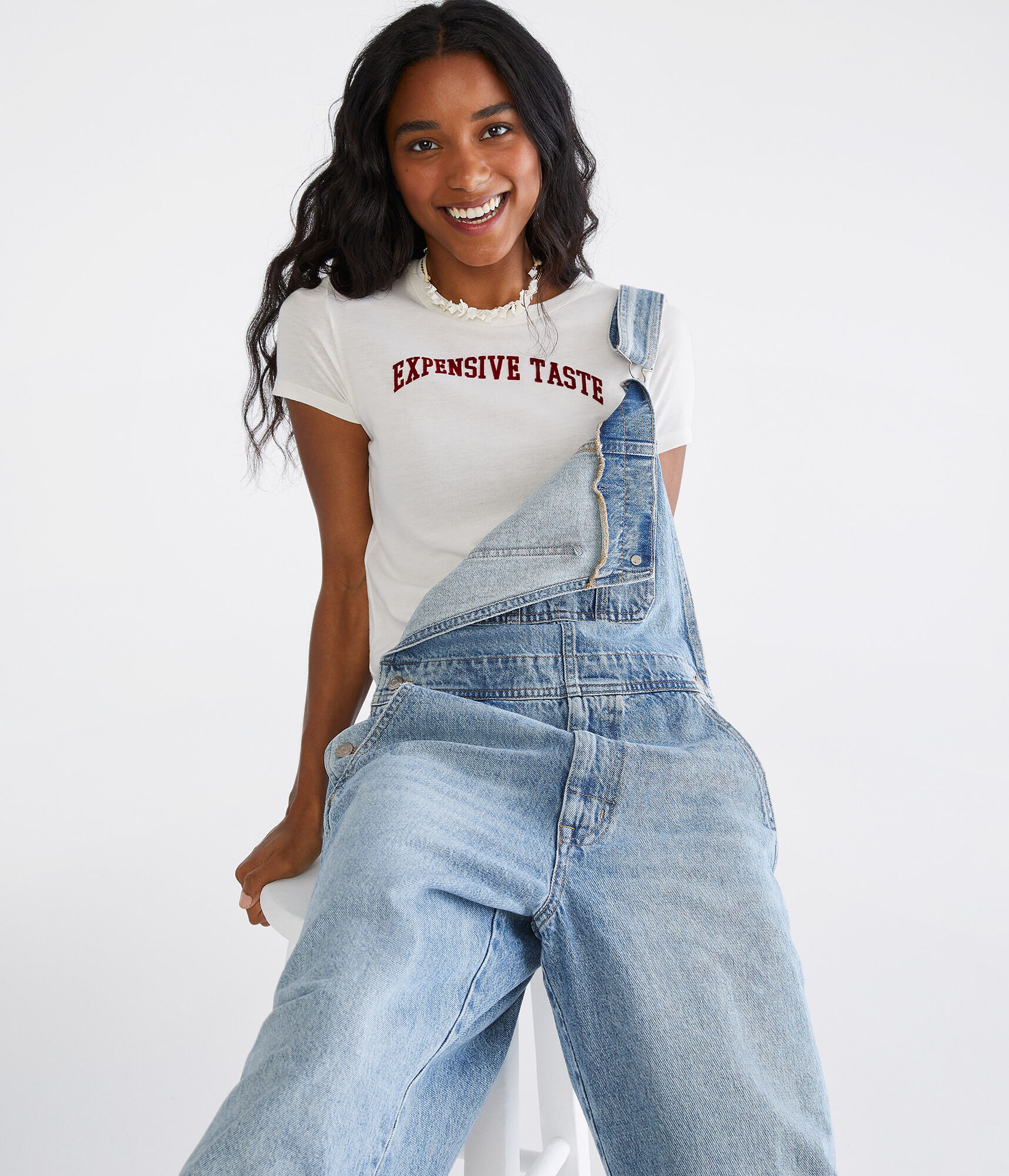 Expensive Taste Flocked Graphic Tee