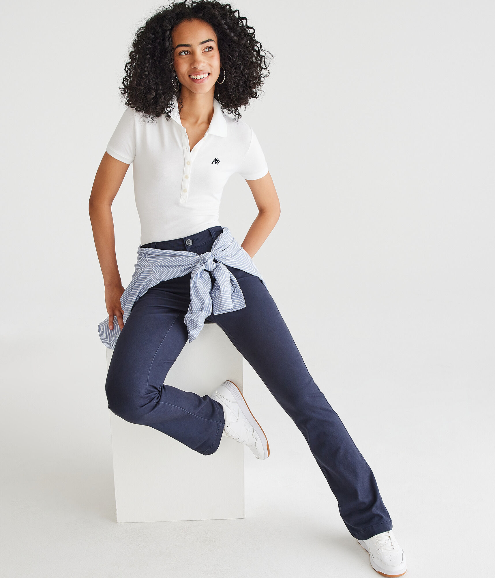 Aeropostale girl school pants