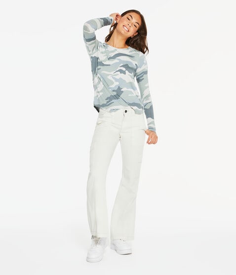 Long Sleeve Seriously Soft Camo Crew Tee Long Sleeve Seriously Soft Camo Crew Tee
