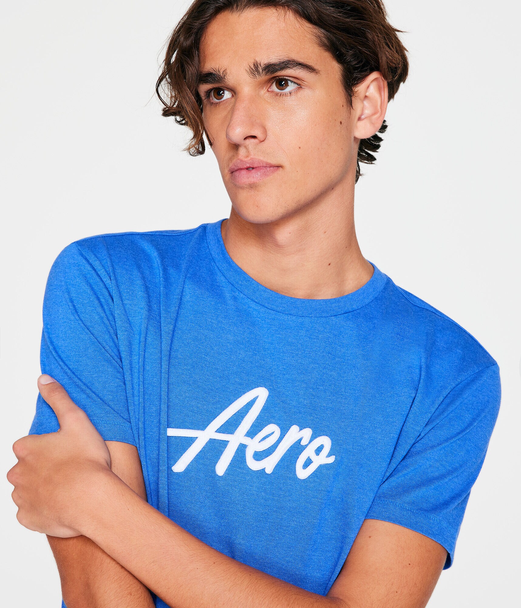 Aero Script Appliqu&eacute; Graphic Tee