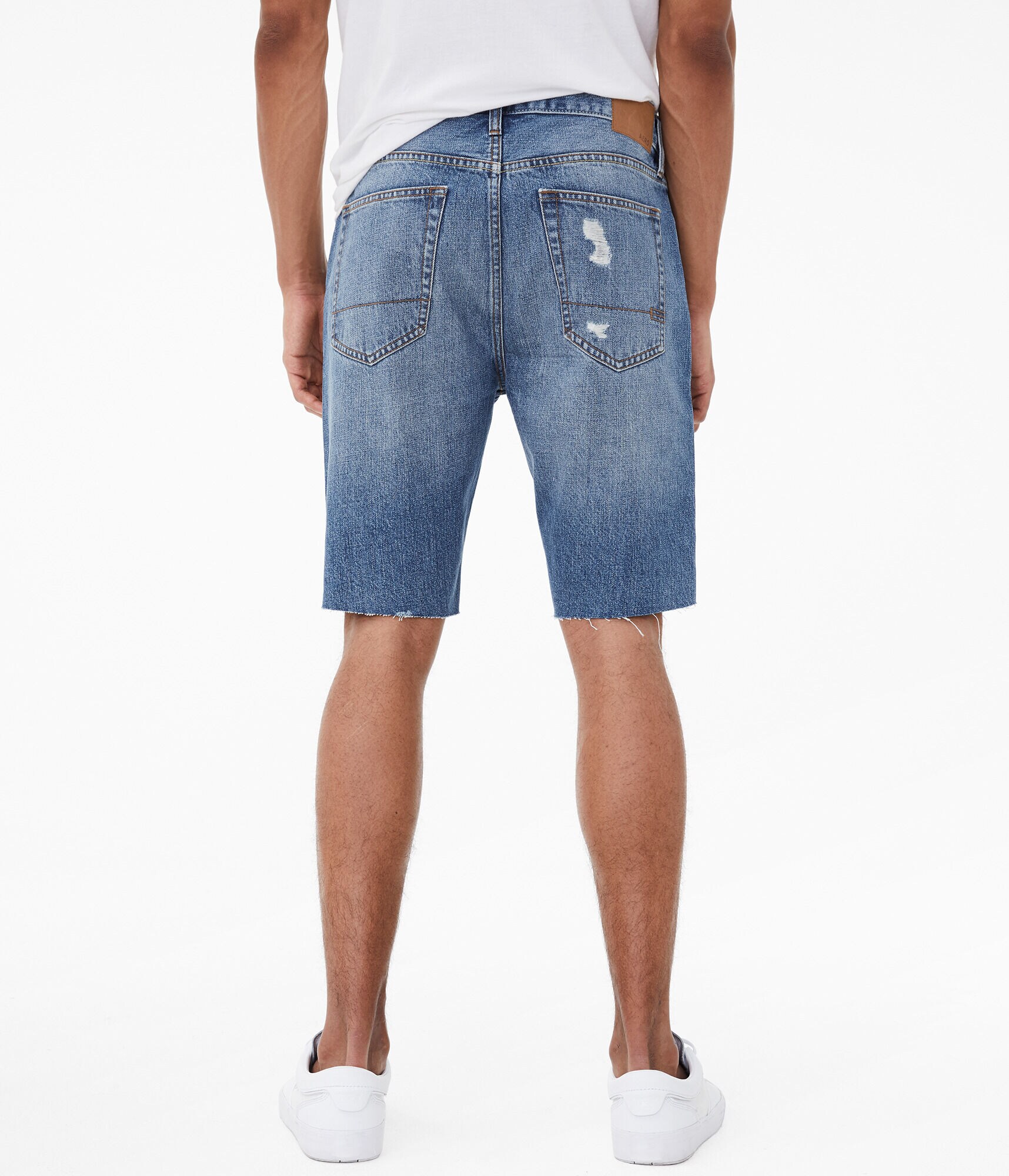 Aeropostale mens jean shorts clearance