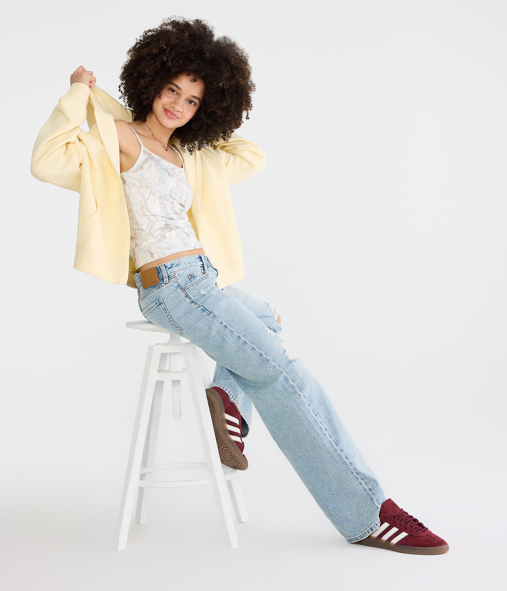 Cloud Soft Oversized Full-Zip Hoodie