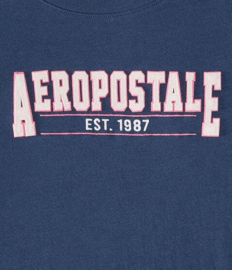 Aeropostale 1987 Appliqué Graphic Tee Aeropostale 1987 Appliqué Graphic Tee