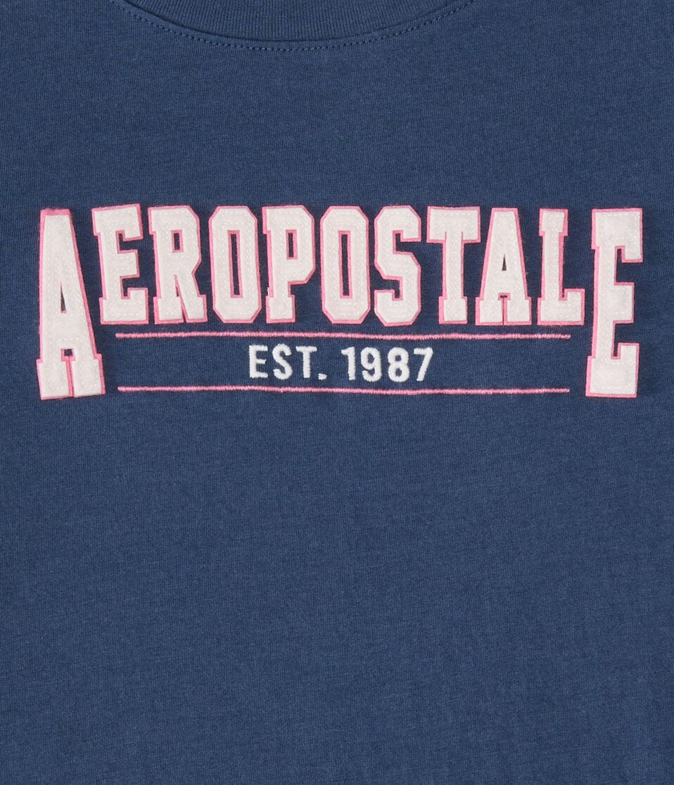 Aeropostale 1987 Appliqué Graphic Tee