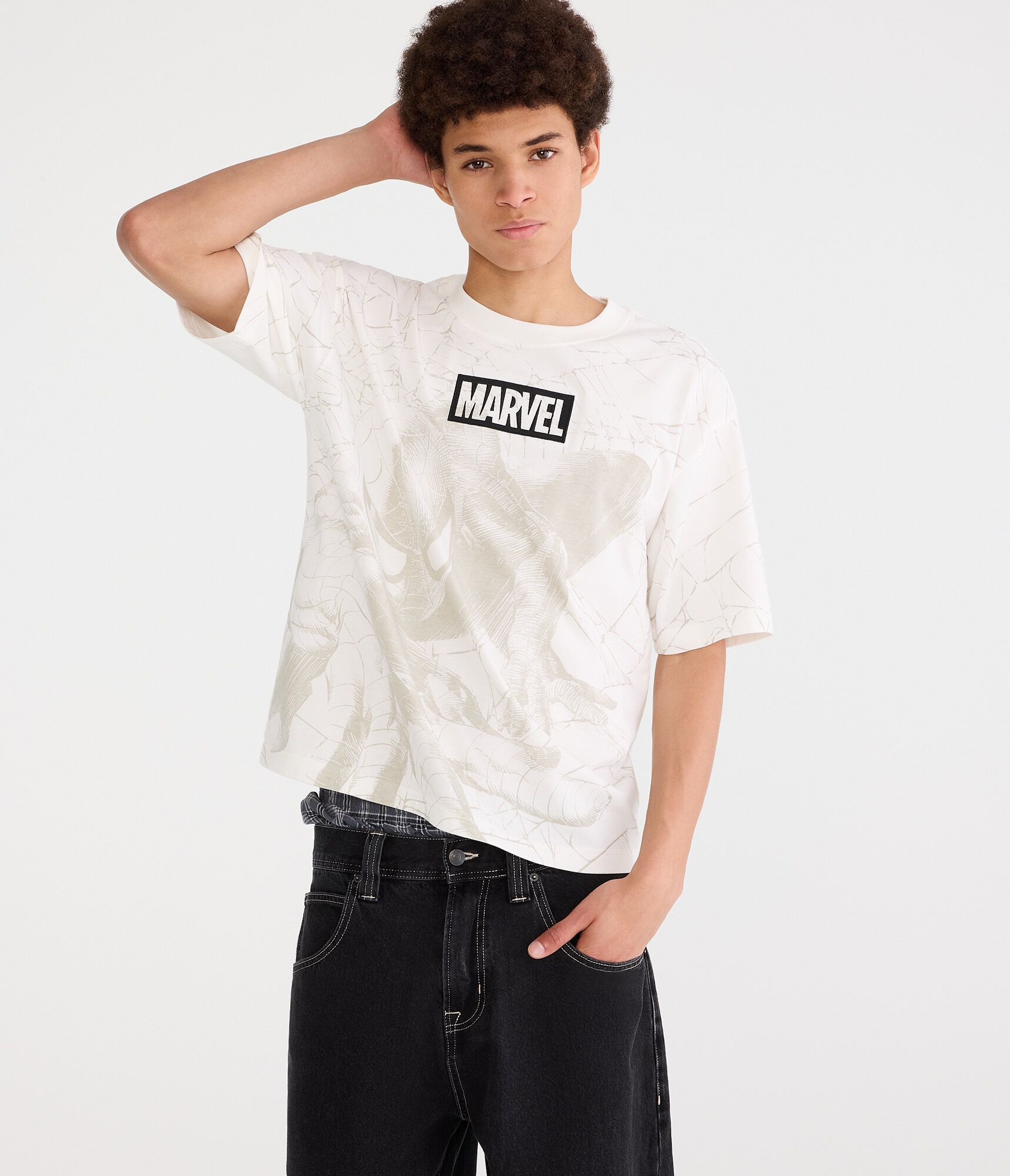 Supersized Spider-Man Graphic Tee