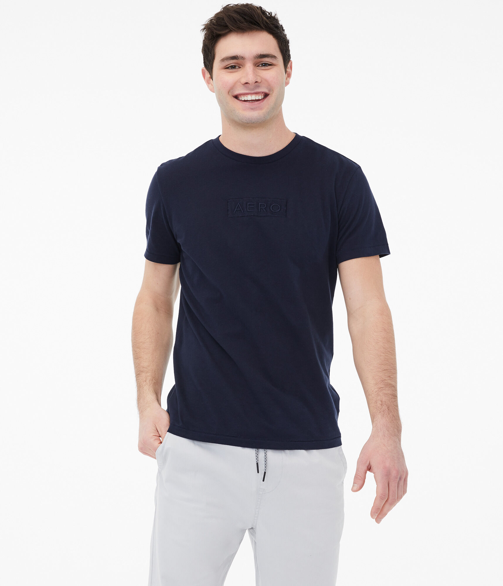 Tonal Aero Embroidery Graphic Tee