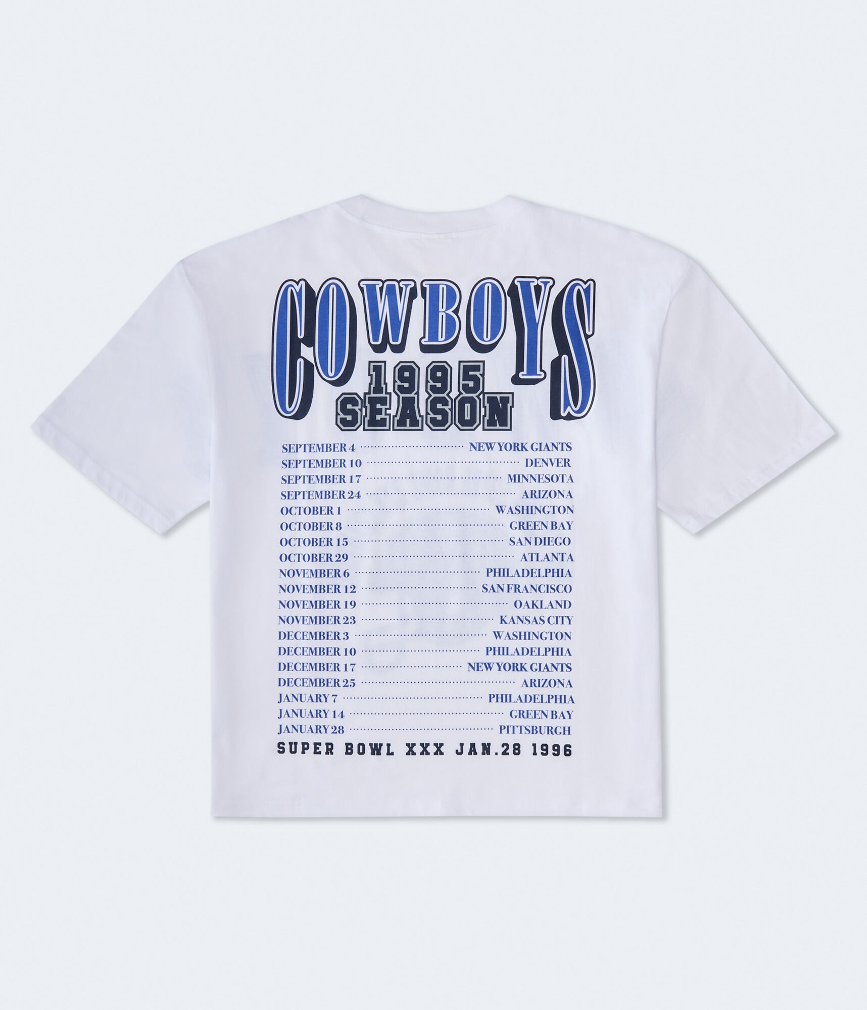 Dallas Cowboys Super Bowl Boxy Graphic Tee