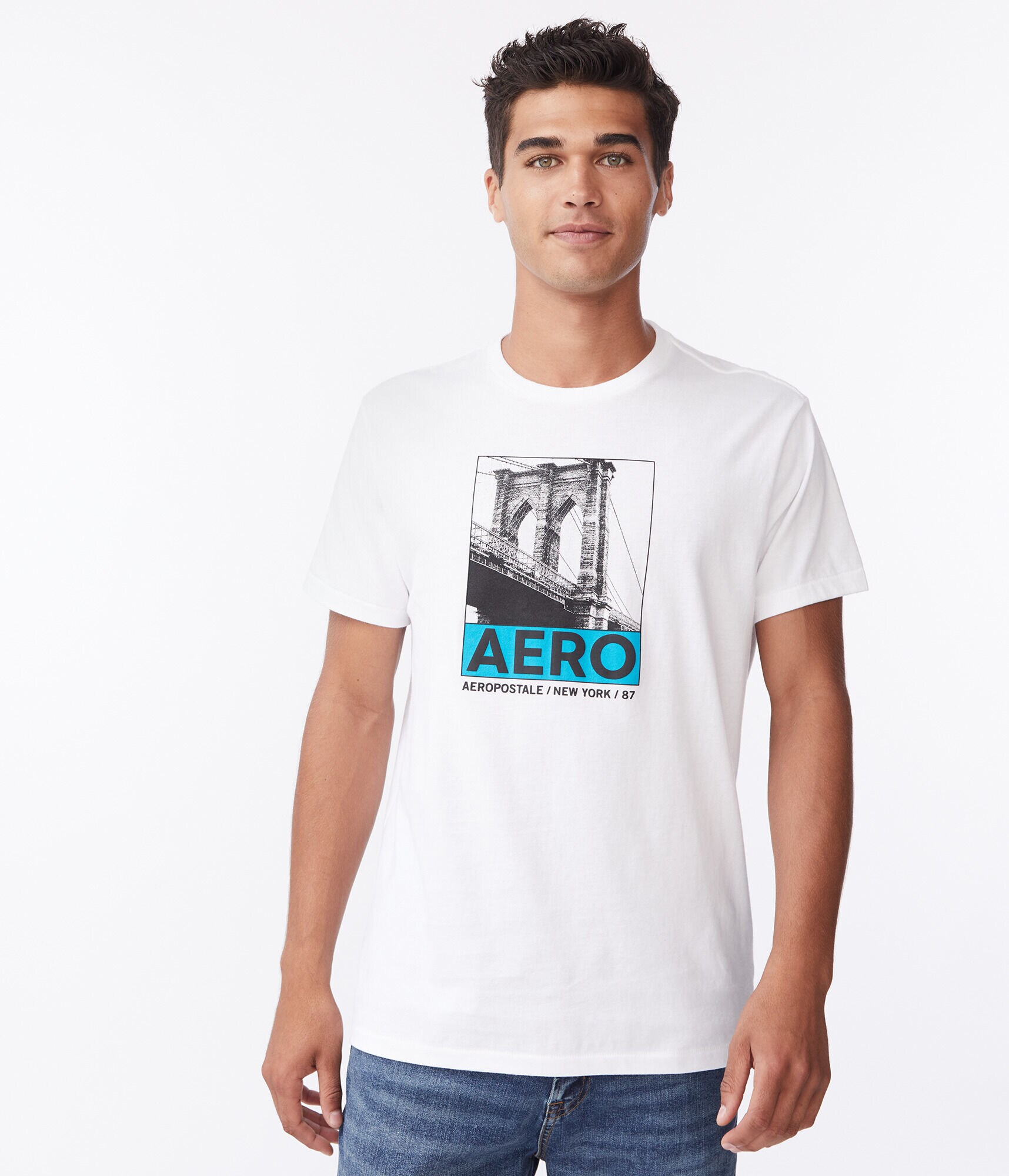 Aero Brooklyn Bridge Graphic Tee