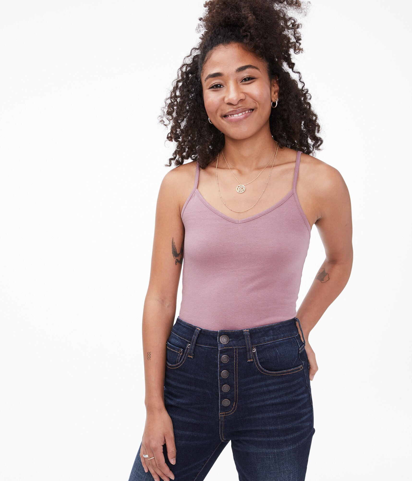 Favorite V-Neck Basic Cami