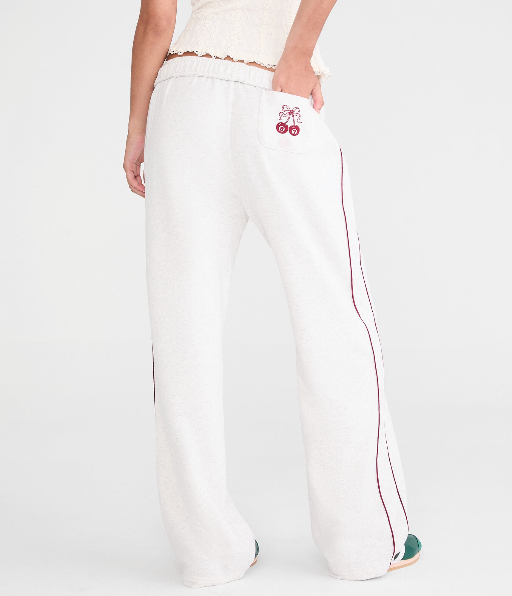 Cherry 87 Straight Leg Sweatpants